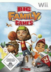 Big Family Games PAL Wii PAL box art